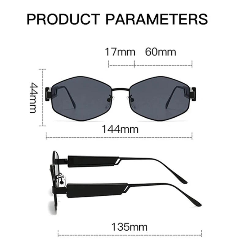 Luxury Brand Sunglasses for Women Men Metal Sun Glasses Outdoor UV400 Driving Google Shades Street Pography Travel Eyewear