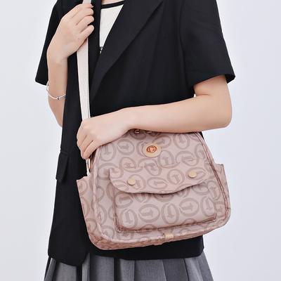 Printed Mother Bag Women's Small Square Bag Large Capacity Shoulder Crossbody Bag