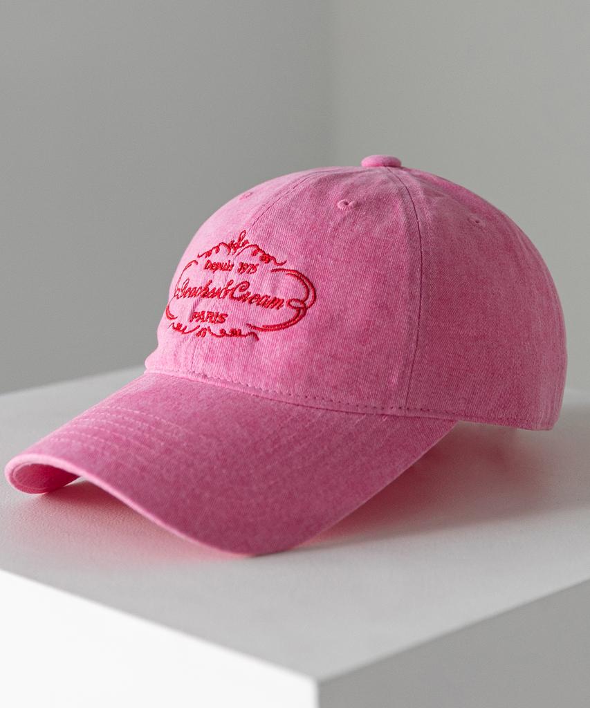 Bichiseuaenkeulim Depuis 1975 Pigment Ball Cap-Pink