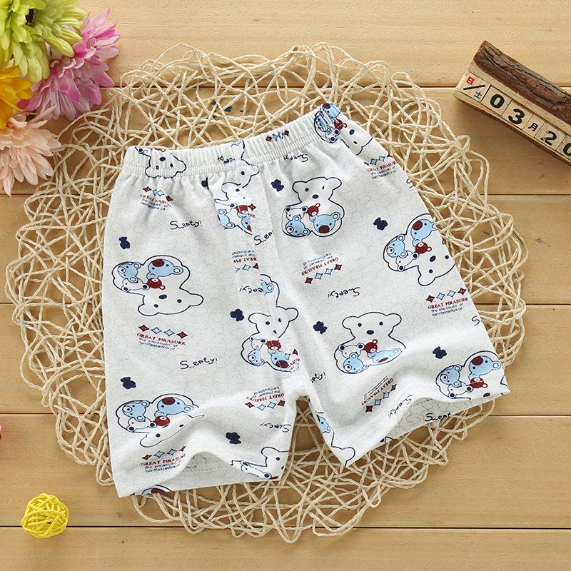 Çocuk Yazlık Pamuklu İç Çamaşırı Şort - Erkek ve Kız Çocuk Saf Pamuklu Giyim