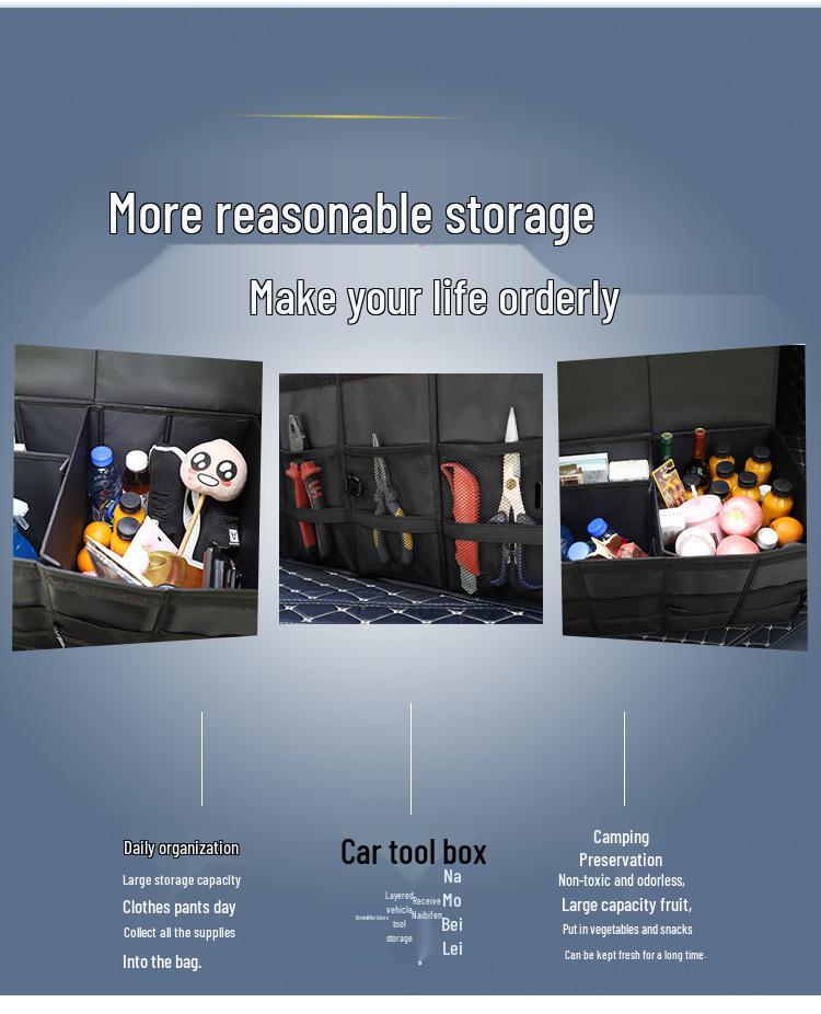 Car Trunk Organizer Box - Storage for Sundries