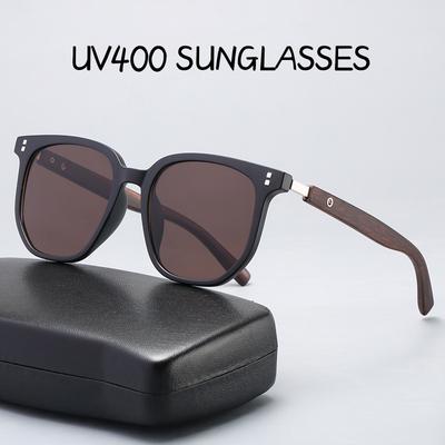 Fashion Outdoor Sports Sunglasses Square Frame Riding Driving Sun Glasses Unisex Uv400 Eye Protection Sun Glasses