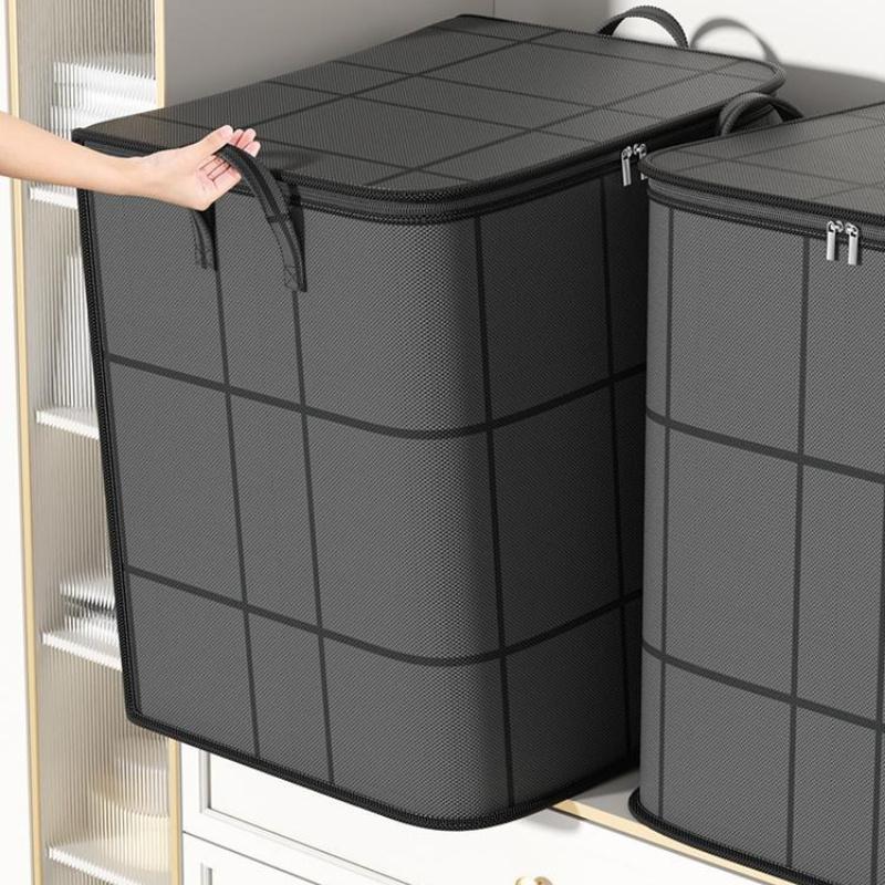 Clothes Storage Box Wardrobe Finishing Clothes Quilt Storage Bag Large-capacity Moving Luggage Storage Artifact