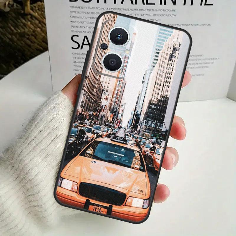 New York City Phone Case For OPPO Reno 8T 14F 13 F 12 11 10 14 Pro 7 8 Lite OPPO Find X8 X6 X5 X9 Pro Cover