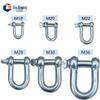 Grillo ad D zincato standard GB da 2 tonnellate