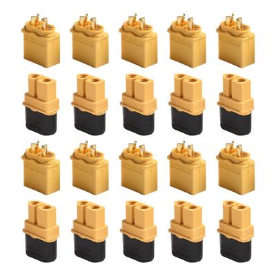 20pcs For XT60 Battery Connector Male Female Connector Plugs- For RC Lithium Battery RC Planes Car XT-60 Connectors