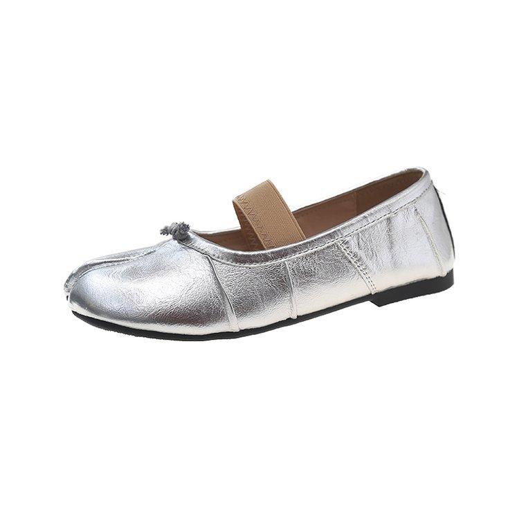 Fashion Casual Spring Autumn Vintage Flats Female Leather Split-toe Shoes for Women Designer Soft Bottom Lolita Shoes Ladies