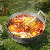 Chuyiqi Vintage Gold Divided Hot Pot