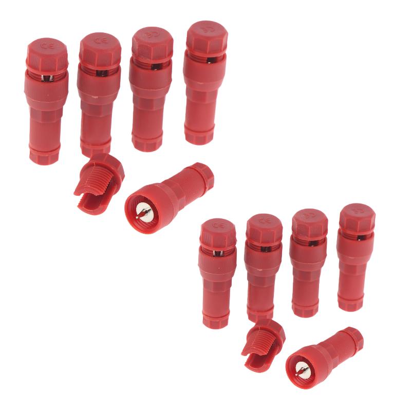 5/10Pcs Waterproof Replacement Landscape Light Cable Connector T-shaped Gauge Wire Connectors For Landscape Lighting Low Voltage