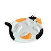 Tabby Cat Creative Ginger Cat Plate Exquisite Ceramic Kitty Jewelry Tray Cute Cartoon Bread Dessert Plate Restaurant