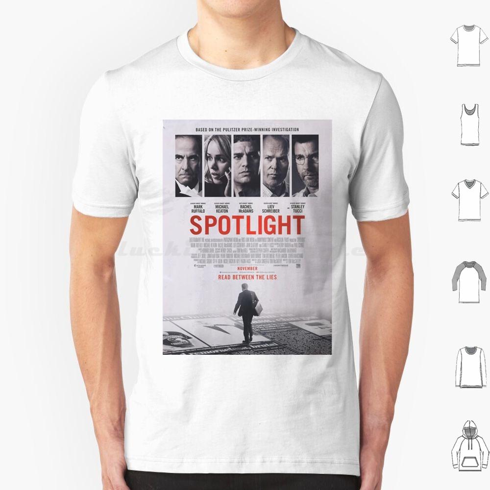Spotlight Alternative T Shirt 6xl Cotton Cool Tee Alternative Retro Movie Film Biographical Drama S