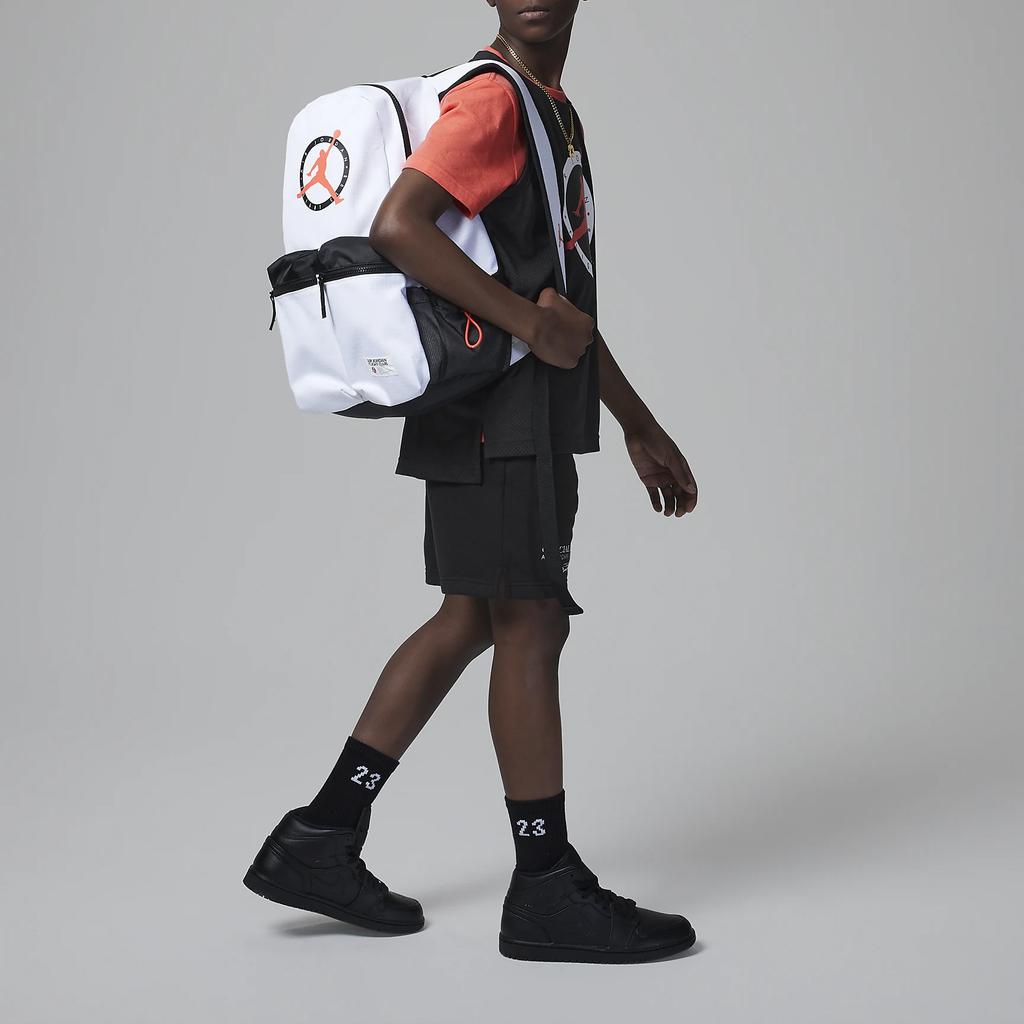 Jordan MVP Adjustable Shoulder Strap Backpack Unisex Backpacks White FQ0797-100