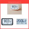 Modern Minimalist Lcd Floor Clock With Alarm Calendar Night Light For Living Room Decor
