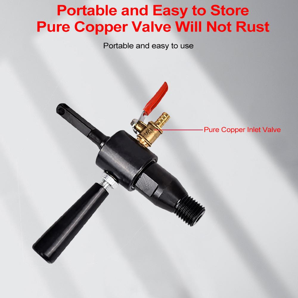 Electric Hammer Water Injector Connecting Rod Water Adding Device Water Drilling Rig Conversion Head Connection Tool