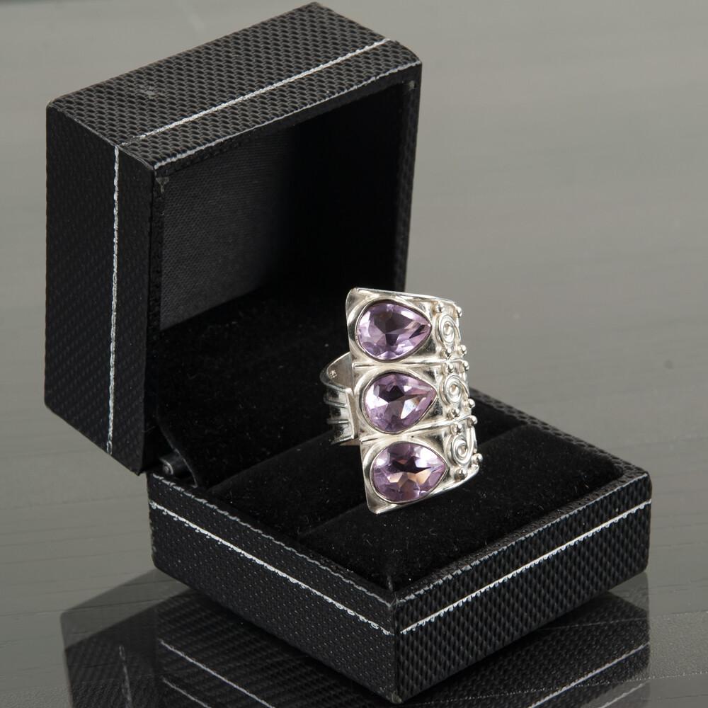Morganite Gemstone 925 Stamped Silver Handcrafted Jewelry Ring Gift For Wedding RR-20-10