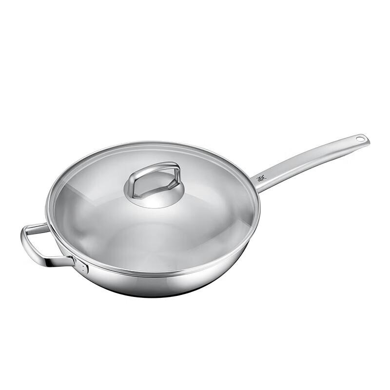WMF 30cm Stainless Steel Chinese Wok