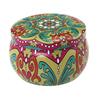 Ethnic Style 4.4oz Tinplate Belly Can: Pear Paste Candy & Tea Scented Candle