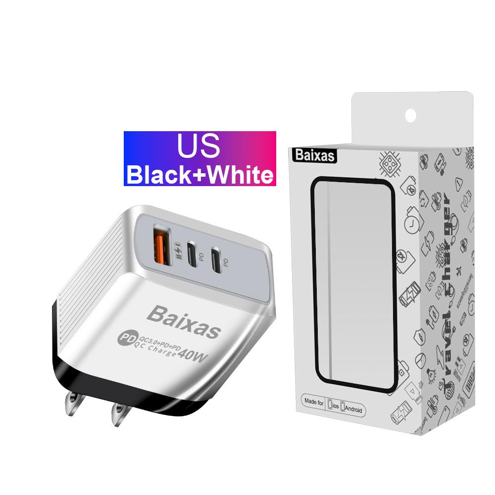 Universal Power Adapter: Compatible with EU, US, UK, AU Standards, featuring 1U + 2PD Charging Ports.