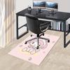 Office Rug Kawaii, My Melody Anti-Slip Rug, Machine Washable for Living Room, Bedroom, Office, Multiple Sizes, Bedroom Mat, Decorative Mat, Durable Ma