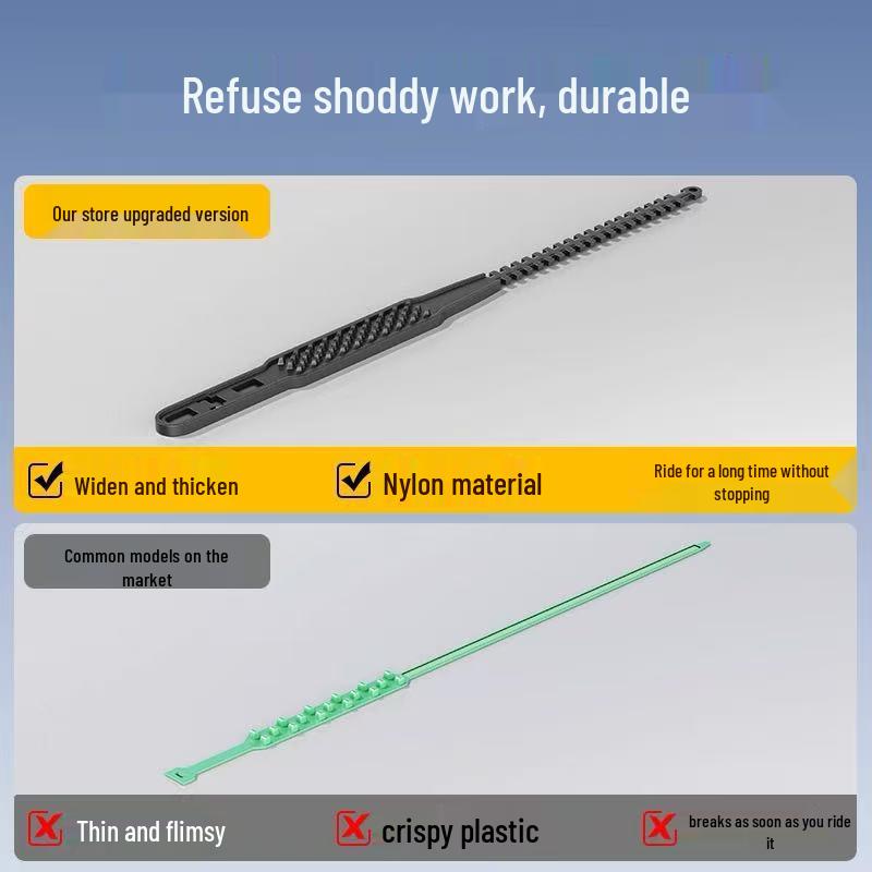 Universal Electric Vehicle Winter Tire Chains for Motorcycles, Bikes, and Three-Wheelers