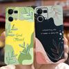 Für Oppo Reno7 4G Hülle CPH2363 Oppo F21 Pro 2022 Schöne Kunst Bemalte Abdeckung Weiche TPU Handyhülle Für Oppo Reno 7 F21 Pro Rückseite