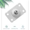 4pcs Storage Box Fixed Wheel Roller Household Organiser Rack Rolling Wheel