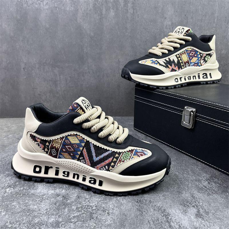 Casual shoes new platform dad shoes heightening board shoes cloth shoes sports shoes