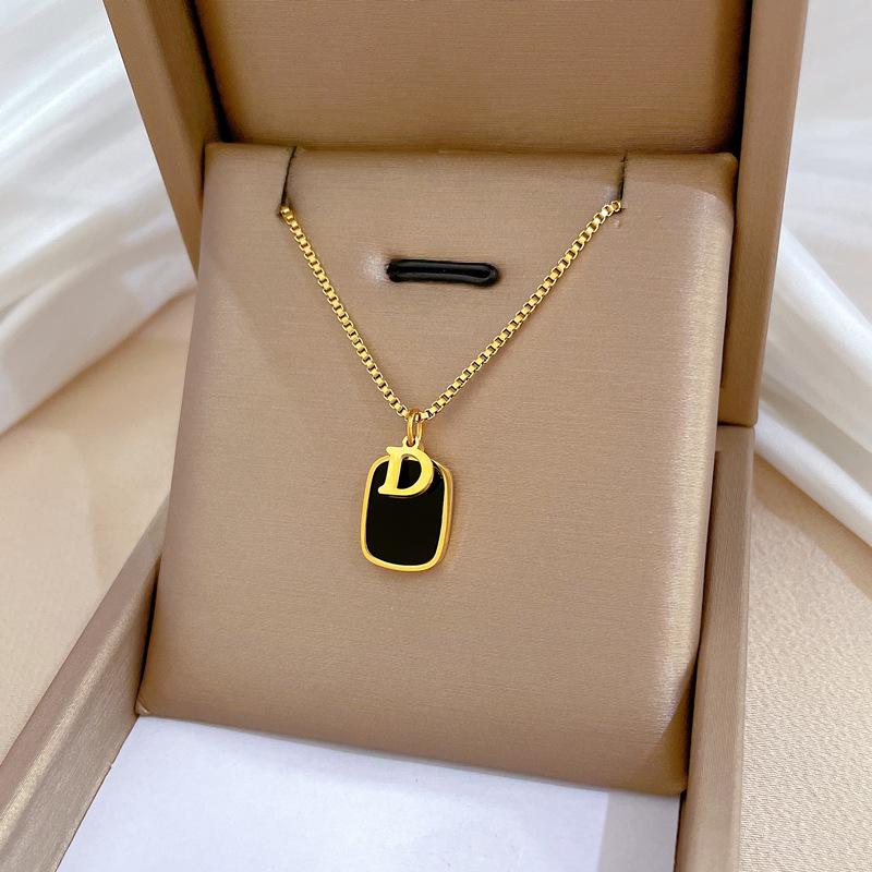 Geometric Planet Personality Minimalist Wind Furnace Real Gold Necklace Female Collarbone Chain