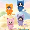 Toptoy Eaki Naruto V3 V2 Blind Box Kitten Land Series Pajamars Plush Vinyl Doll Movable Figure Itachi Sasuke Obito Surprise Toy