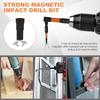 46/26pcs  Wrench Drill Bit Set 1/4" Hex-Shank Alloy Steel Wear Resistant Versatile Hex Bits Magnetic for Car Repair CNC Machined