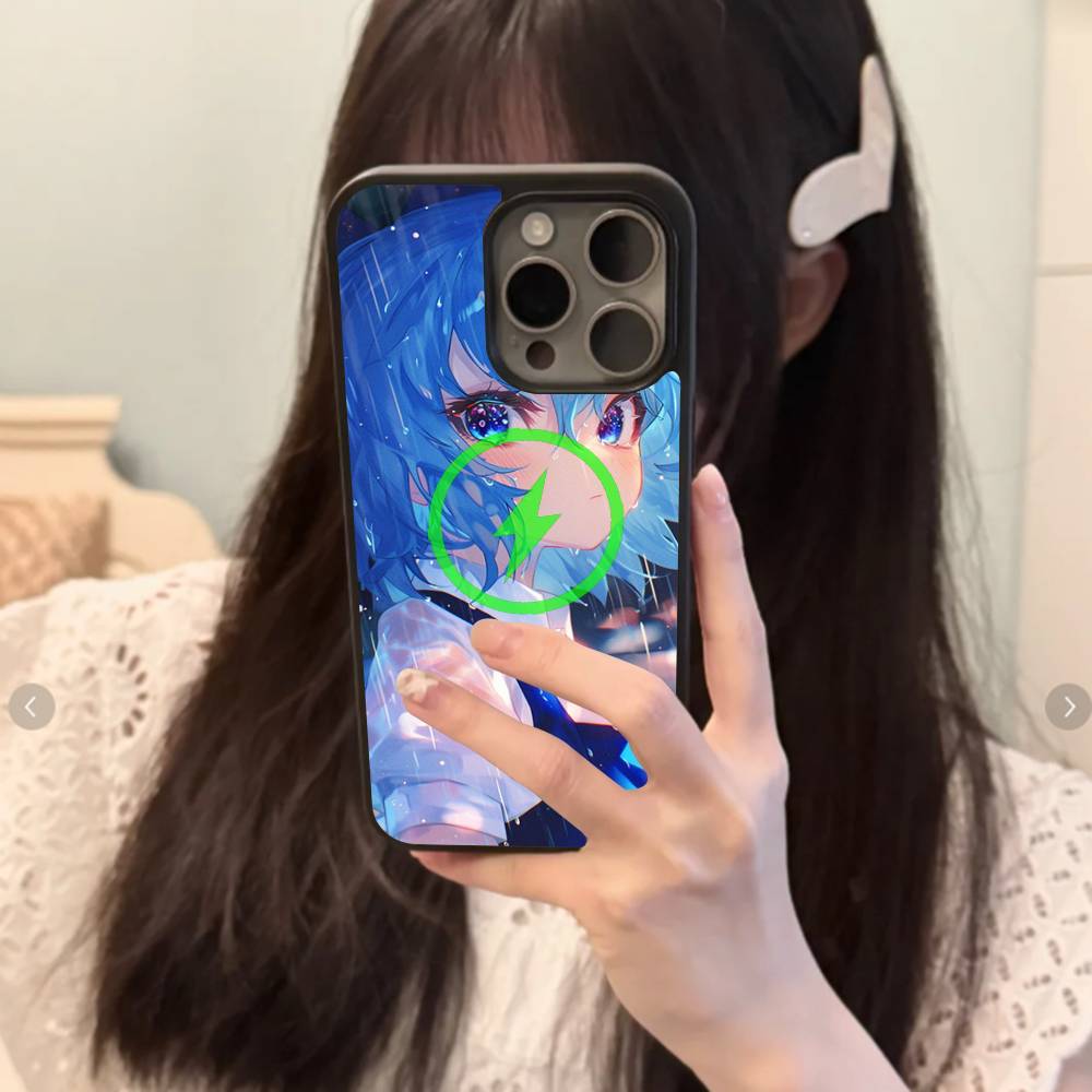 Classic Game Touhou Project Magnetic Matte Phone Case For IPhone 16 17 15 14 13 12 11 For Magsafe Wireless Charge Cover
