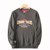 320G Heavy Beef Tripe Terry Pullover Amekaji Retro Style No Sense Print Loose round Neck Hoodie