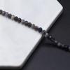 Natural Stone Faceted Beads Amethyst/iIolite Beads 4x5 MM Charms For Jewelry Making DIY Necklace Bracelet Earrings Accessory