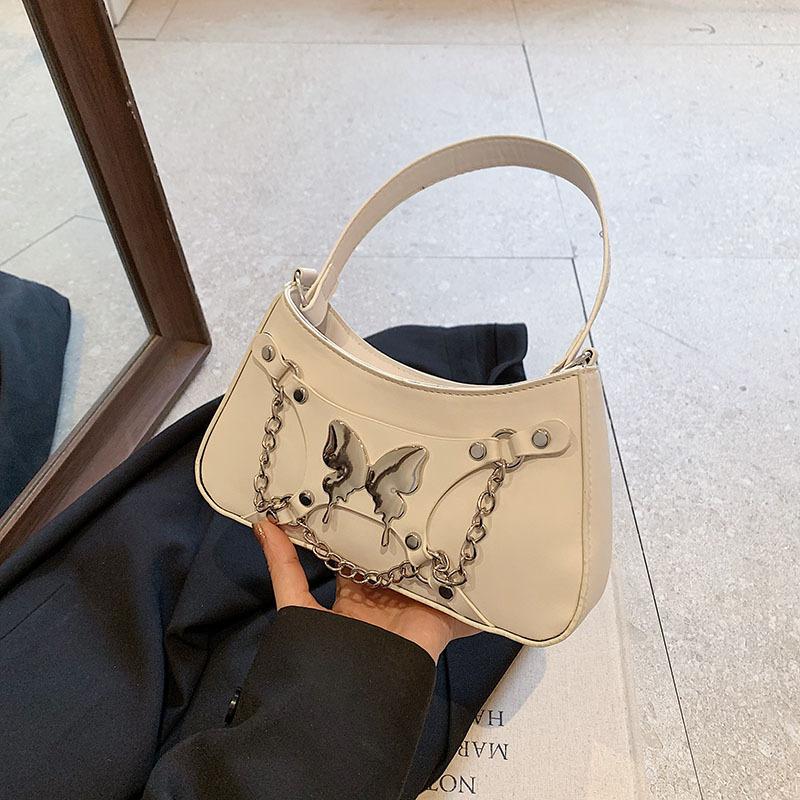 Niche Design Underarm Bag Women's 2025 New Versatile Bow Baguette Bag Premium Texture Handbag