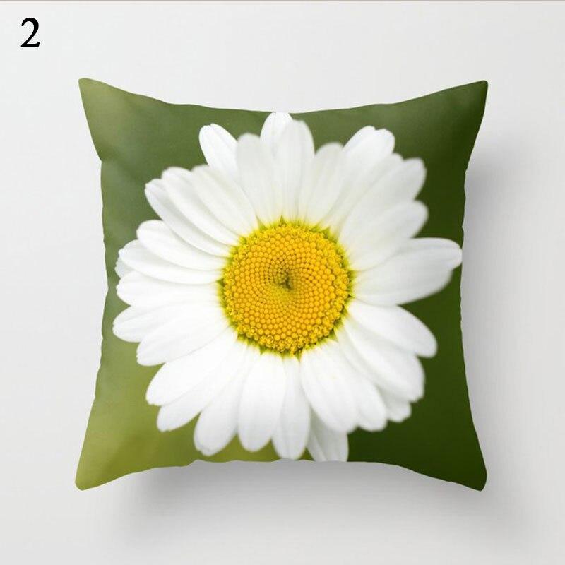 Daisy Cushion Cover Car Decoration Sofa Pillow Cover Home Goods Pillow Cover Pillow Cover Pillow Cover Hot Sale
