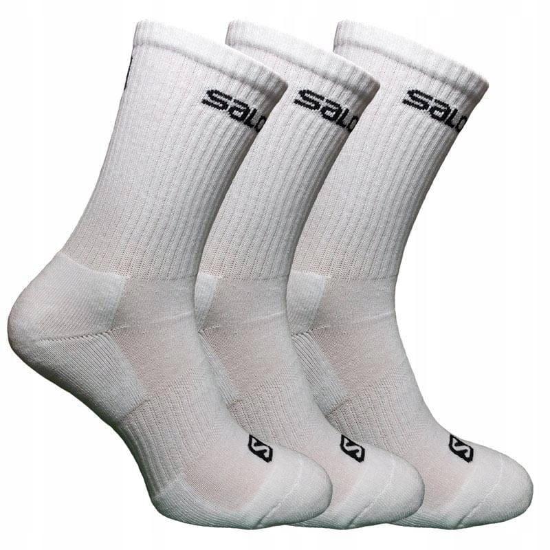 Y4595 SALOMON CREW SOCKS Active Wear socks 3 pack 3 pairs 36-38