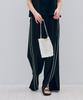 Metapeo Met Slit Wide Slacks Black