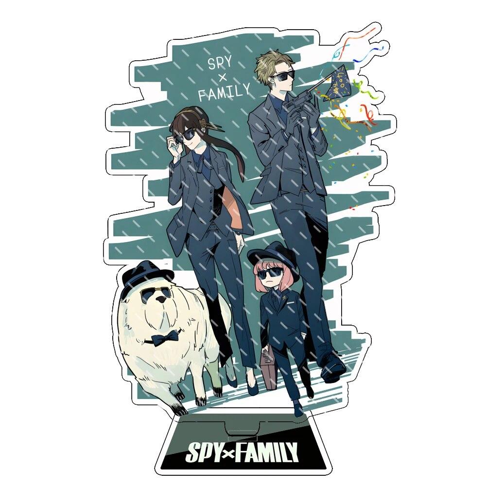 Anime Spy X Family Figure Cosplay Acrylic Stand Twilight Loid Forger Yor Forger Anya Forger Model Plate Collection Props Gifts