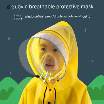 2023 New Children's Raincoat Girls' Whole Body Waterproof Baby Boys' Kindergarten Primary School Students' School Poncho