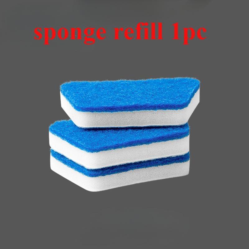 

1 multi-purpose cleaning brush - sponge replacement core - manual bathroom kitchen living room bedroom toilet cleaning
