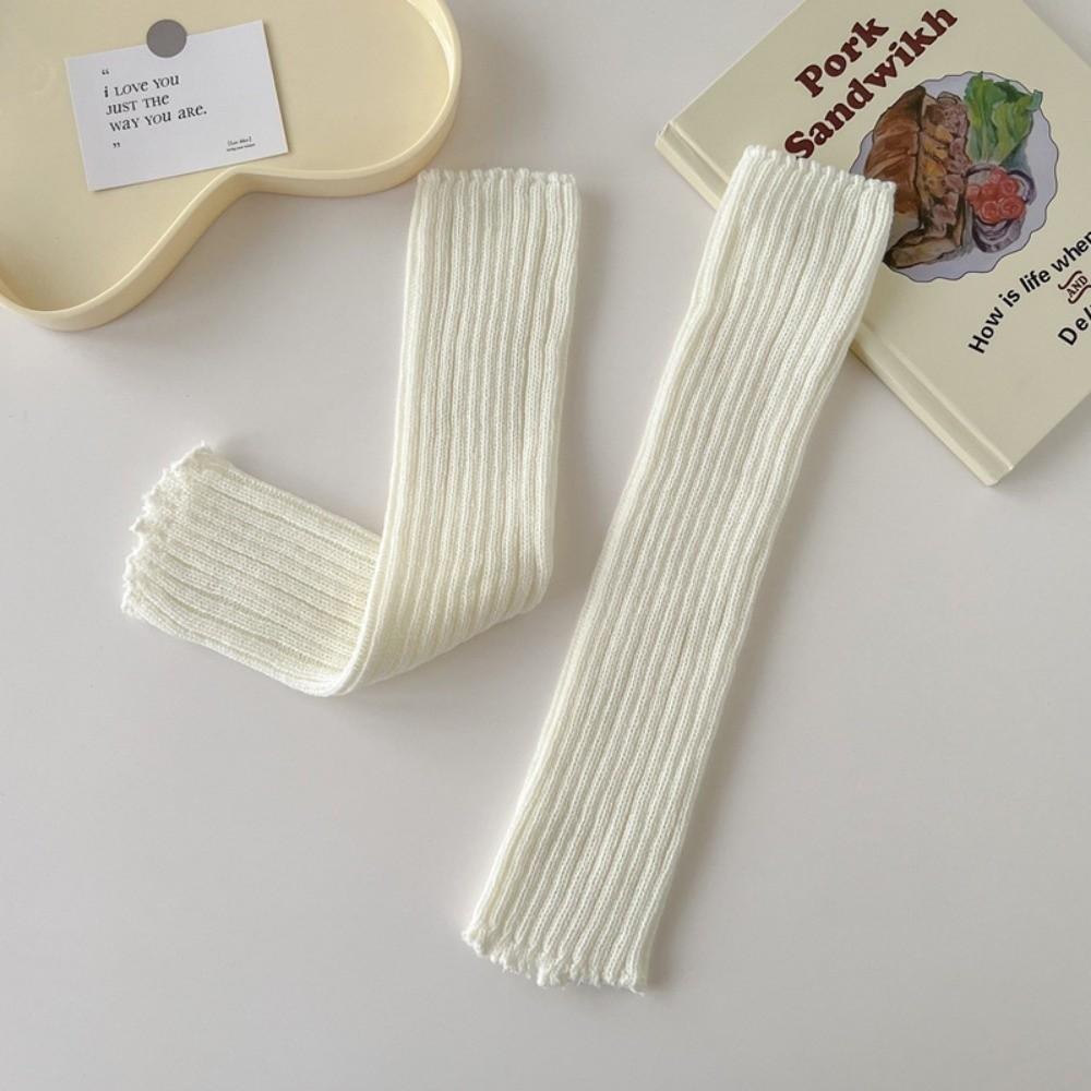 Kältefeste lange Socken Häkel-Fußwärmersocke Neue Stulpen Herbst Winter