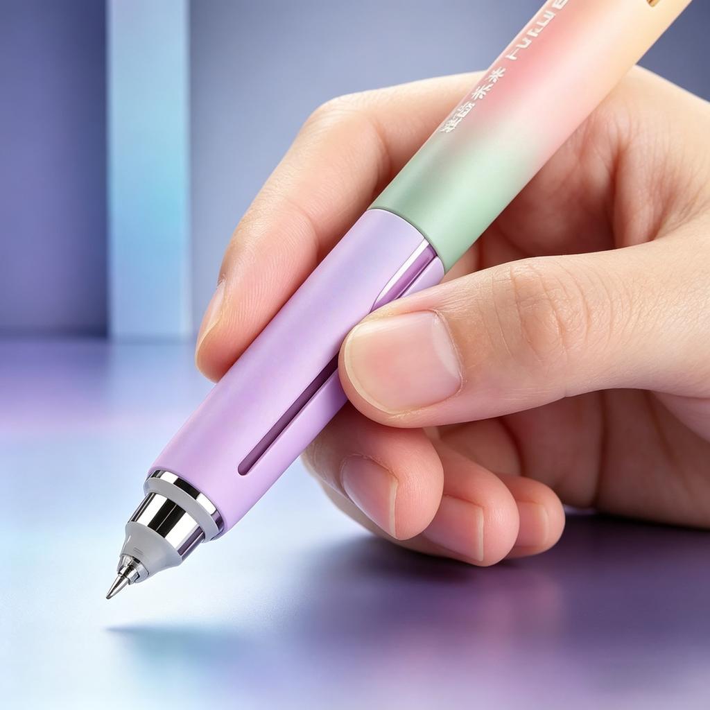 Tandwiel Pen Fidget Gelpennen, 0,5 Mm Zwarte Inkt Intrekbare Balpennen, Lage Zwaartekracht Soepel Schrijven