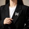 1Pcs Unisex 8-Color Flowers Insects Party Office Brooch Pin Beautiful Butterfly Brooches For Women Gifts Diy Decoration