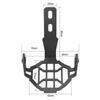 Black Fog Lights Cover Accessories For BMW R1200GS ADV F800GS LED Fog Lamp Cover