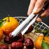 Stainless Steel Tongs Heavy Duty Locking Metal Food Tongs Food Grade Stainless Steel Ergonomic Grip Tong For Wedding Offices
