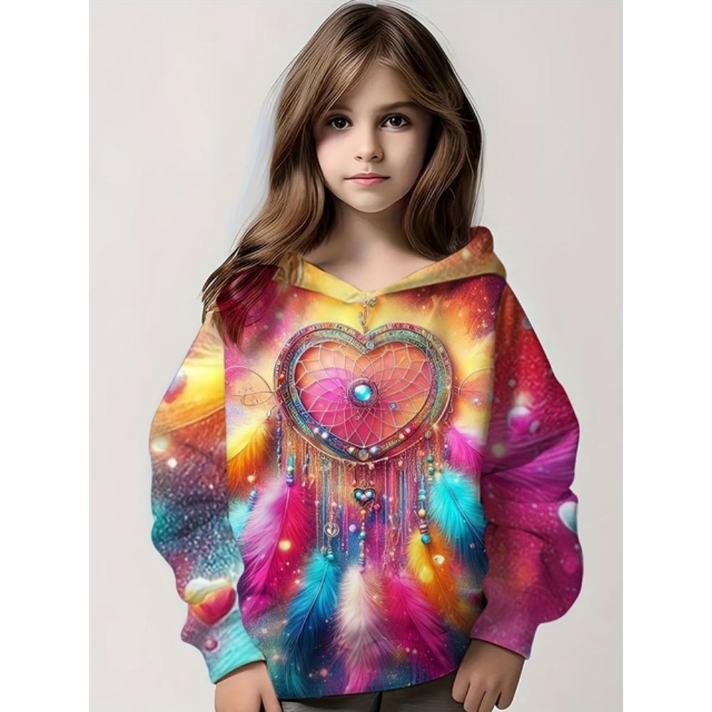Dětské Oblečení Dívčí Mikiny Dlouhý Rukáv Krásný 3D Potisk Motýlů Dětské Jarní Podzimní Oblečení Neformální Venkovní Dívčí Oblečení Topy
