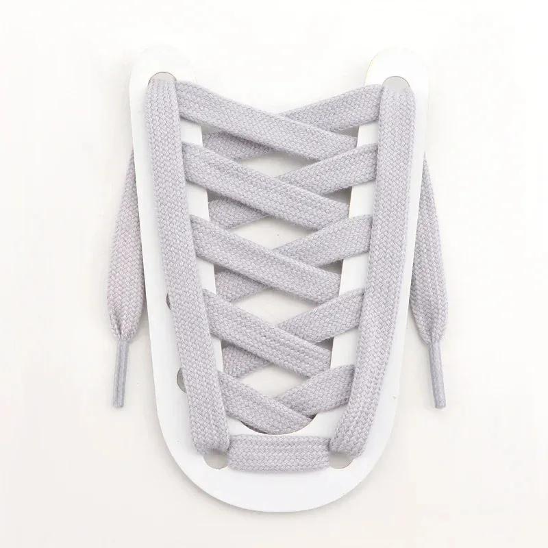 Lacci da Scarpe in Cotone Scarpe da Tennis Lacci per Scarpe Tela Casual Lacci Piatto 80/100/120/140/160CM Lacci per Scarpe Accessori