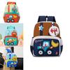 Childrens Nylon School Backpack With Cartoon Car Prints And Star Decor For Kindergarten Kids