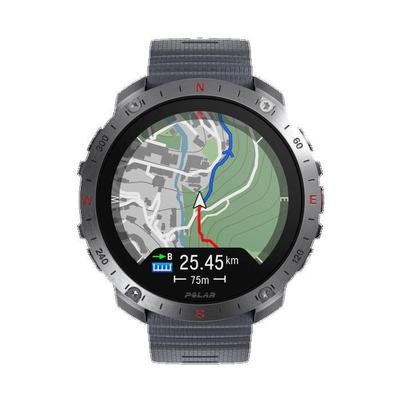 Polar Grit X2 Pro Taş Grisi, Üst Düzey Patika ve Outdoor Sporları Saati