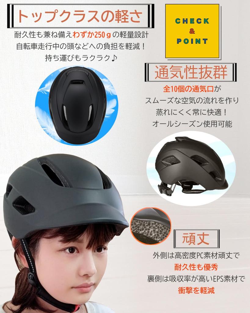 By Cycle Pro Bicycle Helmet for Adults Highly Road Bike for Men and Adjustable [Recommended Shops] [unizom] [CE Certified, Ultra-lightweight 250g,